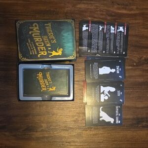 Whodunit Mystery Card Game